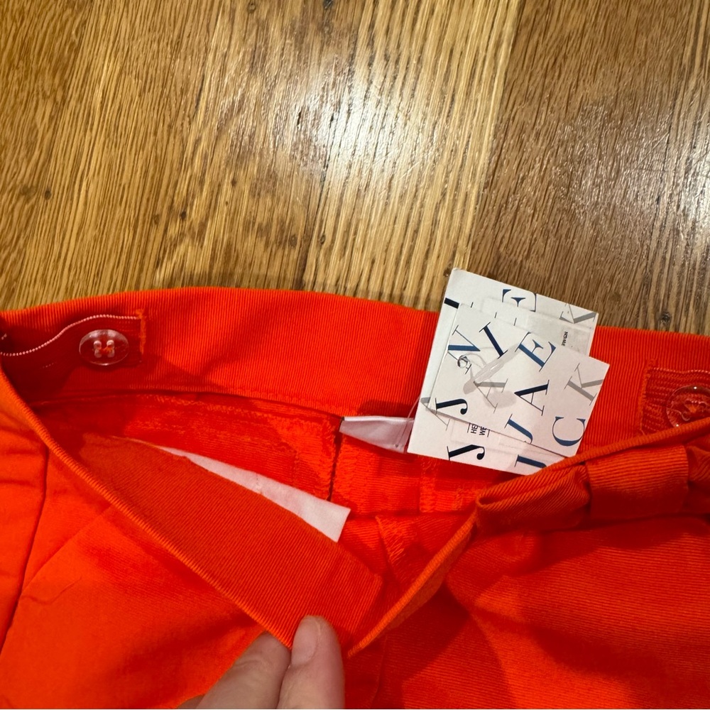 Janie and Jack baby toddler 18-24 mo Vibrant Orange Shorts with Bow Detail NWT - Picture 4 of 6